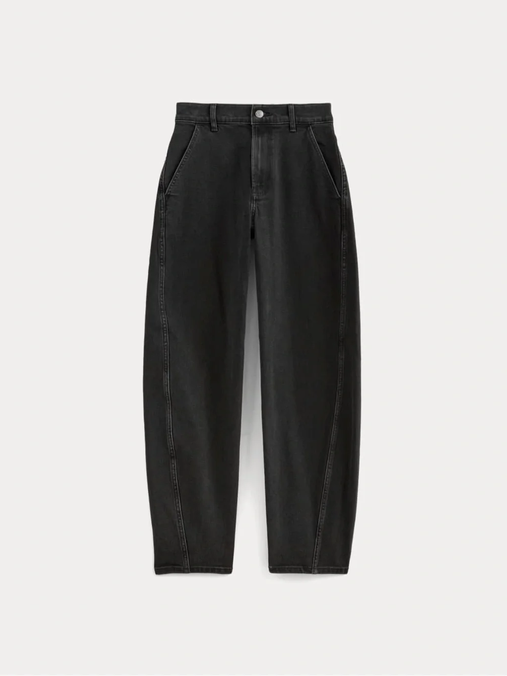 Everlane The Way-High Twist Curve Jean Washed Black Size 27NWOT
